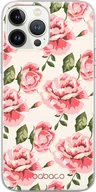 Etui i futerały do telefonów - Etui do Apple IPHONE 14 Kwiaty 013 Babaco Nadruk pełny Różowy jasny - miniaturka - grafika 1