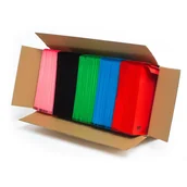 Koperty - KOLOROWE KOPERTY BĄBELKOWE powietrzne D14 100szt specjalna OCHRONA EKO TAP MIX KOLORÓW - miniaturka - grafika 1