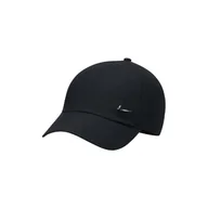 Czapki damskie - Czapka z daszkiem sportowa Nike metalowe logo FB5372-010 - miniaturka - grafika 1