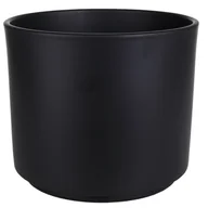 Donice - Osłonka ceramiczna cylinder 994 16 cm antracyt mat Cermax - miniaturka - grafika 1