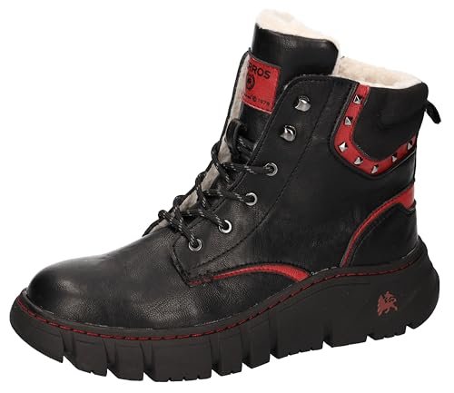 214 GO Shoe Company GmbH. Damskie sztyblety 1535-605, czarne, rozmiar 36 EU, czarny, 36 EU