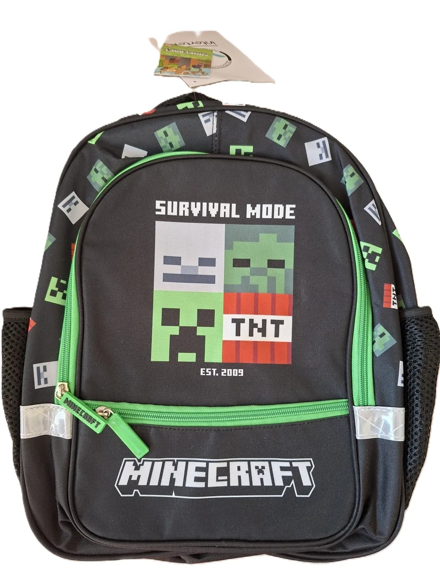 Plecak szkolny jednokomorowy MINECRAFT St. Majewski wielokolorowy
