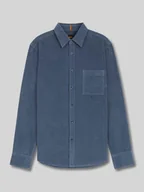 Koszule męskie - Koszula casualowa o kroju regular fit z czystej bawełny - miniaturka - grafika 1