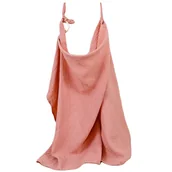 Akcesoria do karmienia - Chusta Do Karmienia Piersią Niemowląt Dziecka Okrycie Mamy Bawełna Różowa - miniaturka - grafika 1