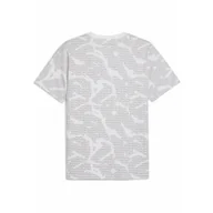 Koszulki sportowe męskie - Męska koszulka Essentials Logo Lab PUMA White - miniaturka - grafika 1