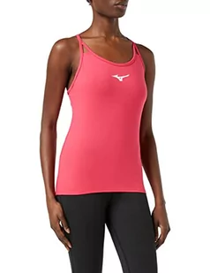 Mizuno Damska kamizelka z nadrukiem Czerwony różany czerwony L - Kamizelki damskie - miniaturka - grafika 1