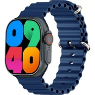 Smartwatch - Kiano Watch Solid 49mm Granatowy - miniaturka - grafika 1