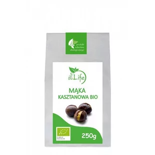 BioLife Mąka kasztanowa Bio 250 g - Zdrowa żywność - miniaturka - grafika 1