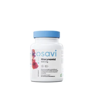 OSAVI Niacynamid 500mg 60 Kapsułek wegańskich - Suplementy naturalne - miniaturka - grafika 1