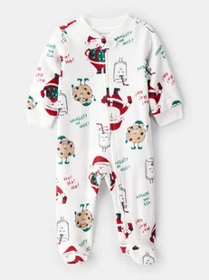 carter's Śpioszki w kolorze białym - Śpiochy dla niemowląt - miniaturka - grafika 1