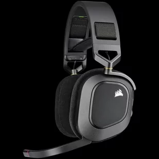 Corsair HS80 czarne RGB - Słuchawki - miniaturka - grafika 1