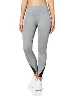 Nike damskie rajstopy treningowe Iron Grey/Heather/Black/White S - Spodnie rowerowe - miniaturka - grafika 1