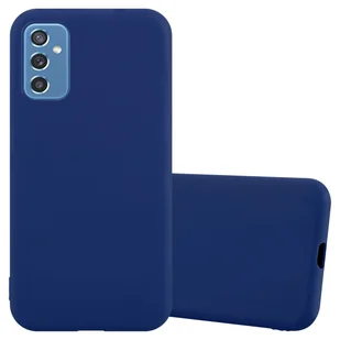 Pokrowiec Do Samsung Galaxy M52 5G Etui w CANDY CIEMNY NIEBIESKI TPU Silikon Obudowa Case Cover Ochronny Plecki Cadorabo - Etui i futerały do telefonów - miniaturka - grafika 1