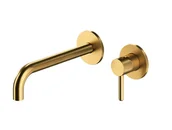 Baterie umywalkowe - Bateria umywalkowa podtynkowa Omnires Y złoty szczotkowany Y1215HLROGLB - miniaturka - grafika 1