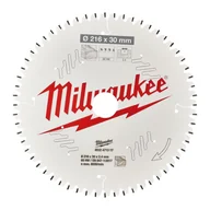Tarcze do pił - Tarcz Pilarska Do Drewna Widiowa 216X30 Milwaukee 60 Zębów - miniaturka - grafika 1