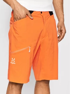Spodnie sportowe męskie - Haglöfs Szorty sportowe L.I.M Fuse 605306 Pomarańczowy Regular Fit - grafika 1