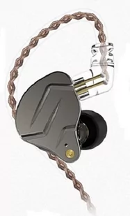 KZ ZSN Pro szare Kabel: Z pilotem - Akcesoria do słuchawek - miniaturka - grafika 1