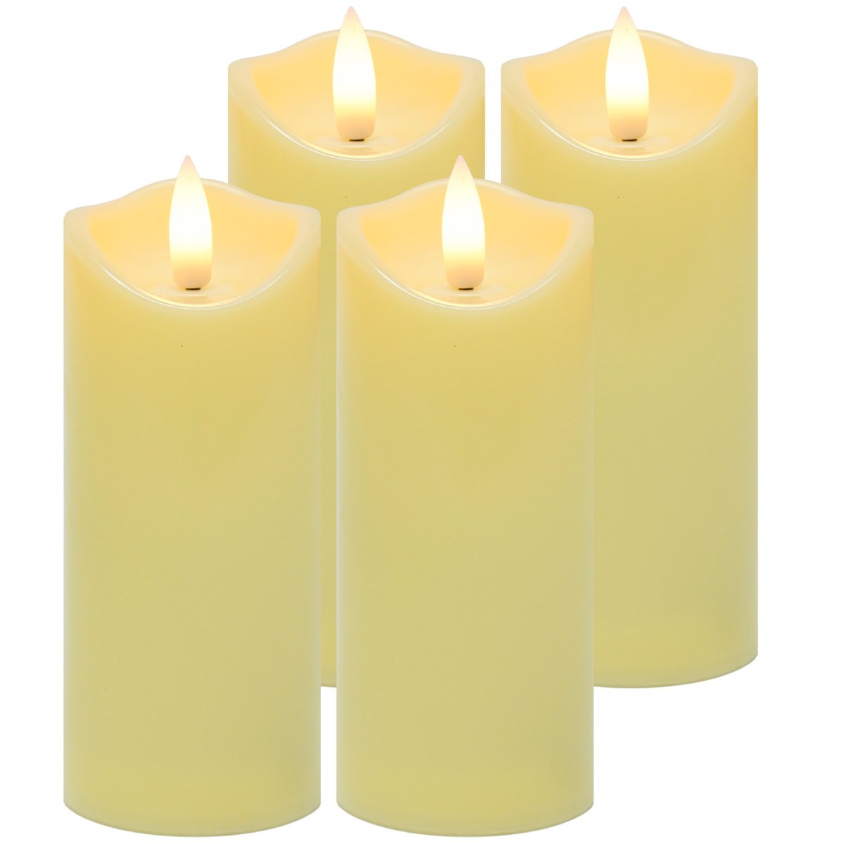 Świeczka Wkład Led Ruhhy Efekt Płomienia Świece na Baterie do Znicza 4x12,5Świeczka Wkład Led Ruhhy Efekt Płomienia Świece na Baterie do Znicza 4x12,5