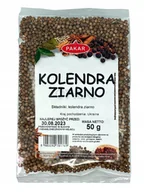 Przyprawy i zioła sypkie - KOLENDRA ZIARNO 50 G PAKAR - miniaturka - grafika 1
