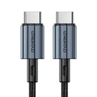 Kable USB - Kabel przewód USB-C - USB-C PD 60W w oplocie XCC-1014 - szary CHOETECH - miniaturka - grafika 1