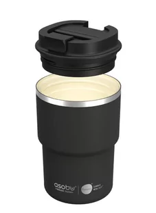 Kubek termiczny Asobu Coffee Express Tumbler 0,36 l - black - Kubki termiczne - miniaturka - grafika 3