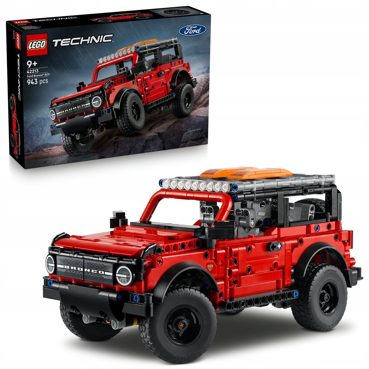 LEGO TECHNIC - Samochód Auto Terenówka SUV Ford Bronco ZESTAW LEGO PREZENT CHŁOPCA DZIECI