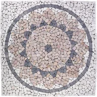 Układanki dla dzieci - Mozaika marmurowa, motyw Słońca, 90 x 90 cm. - miniaturka - grafika 1