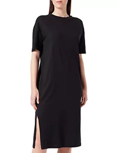 VERO MODA Damska sukienka midi, czarny, S - Sukienki - miniaturka - grafika 1