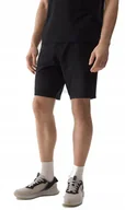Spodenki męskie - Sportowe spodenki dresowe 4F SHOM543 20S czarny XL - miniaturka - grafika 1