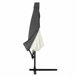 Pokrowiec na parasol świetlny antracyt 3m zip - Parasole ogrodowe - miniaturka - grafika 1