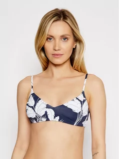 Stroje kąpielowe - Roxy Góra od bikini Printed Beach Classics ERJX304071 Granatowy - grafika 1