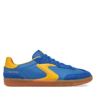 Sneakersy męskie - Sneakersy Skechers Hotshot - Roaver 254152/BLYL Niebieski - miniaturka - grafika 1