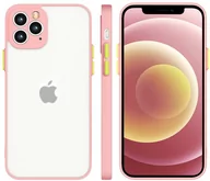 Etui i futerały do telefonów - Hurtel Milky Case silikonowe elastyczne półprzezroczyste etui do iPhone XS Max różowy - miniaturka - grafika 1