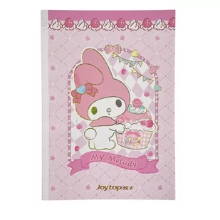 Zeszyt A5 w Linie Różowy My Melody Babeczka 20 kartek - Zeszyty szkolne - miniaturka - grafika 1