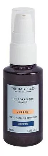 The Hair Boss The Corrector Drops kropelki korygujące ciemny kolor włosów Brunette 50ml