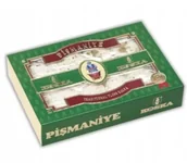 Inne słodycze - Chałwa Pişmaniye Koska kłębek wełny z pistacjami 150g - miniaturka - grafika 1