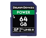 Karty pamięci - Delkin Devices 64GB SDXC Power 2000X UHS-II U3 V90 - miniaturka - grafika 1