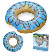 Materace dmuchane i koła do pływania - Bestway Koło plażowe do pływania niebieski Donut 107cm - miniaturka - grafika 1