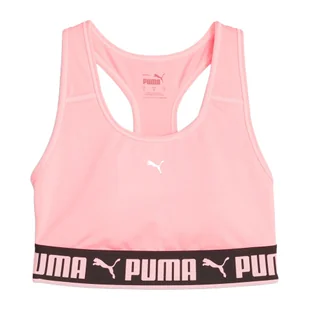 Stanik fitness cardio PUMA Mid Impact Puma Strong PM - Bielizna sportowa damska - miniaturka - grafika 1