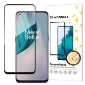 Szkła hartowane na telefon - Wozinsky super wytrzymałe szkło hartowane Full Glue na cały ekran z ramką Case Friendly OnePlus Nord N10 5G czarny - miniaturka - grafika 1