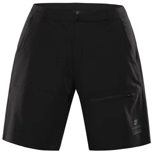 Męskie szorty Alpine Pro Bak (2024) Rozmiar: XL-XXL / Kolor: czarny - Spodenki męskie - miniaturka - grafika 1