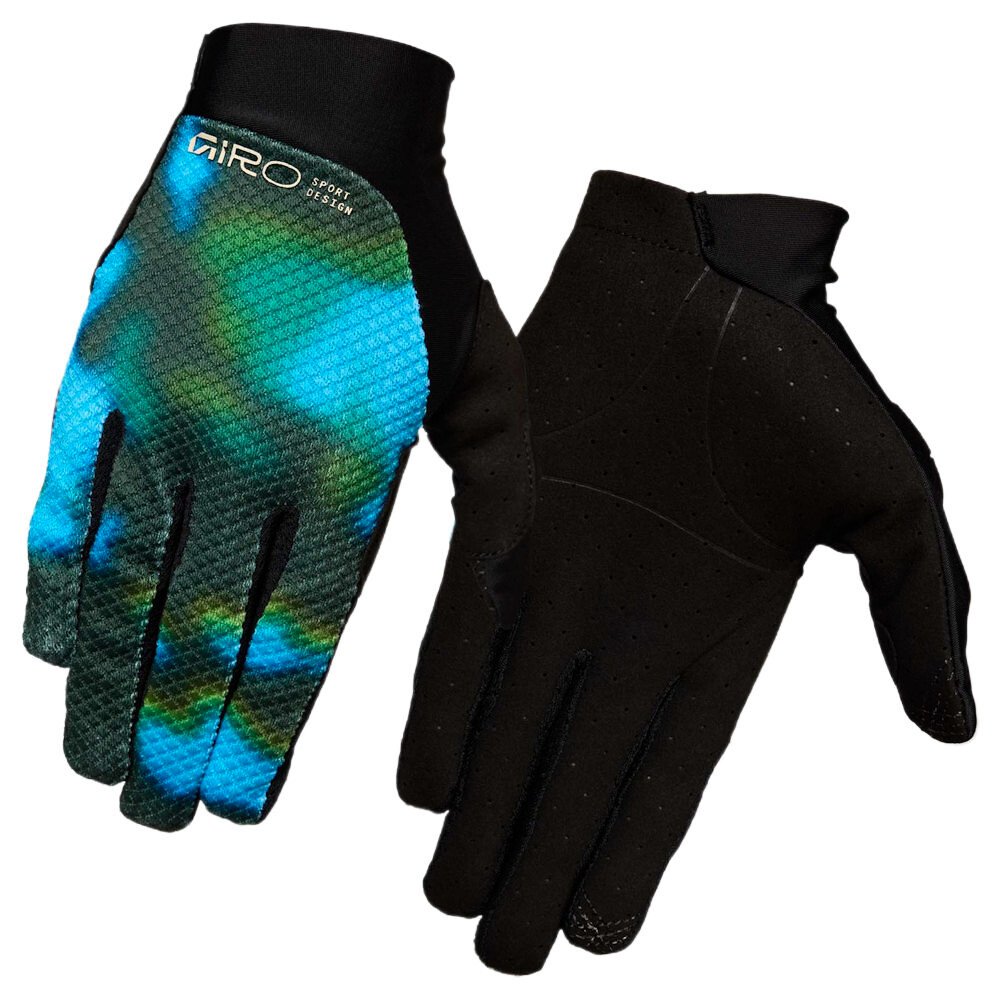 Męskie rękawice rowerowe Giro Trixter Frequency Blue M