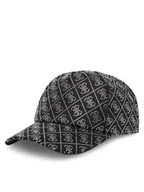 Czapki damskie - Guess Czapka z daszkiem AW5284 COT01 Czarny - miniaturka - grafika 1