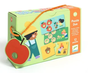 Djeco Puzzle duo ŁĄCZENIE LICZB - Układanki dla dzieci Djeco Puzzle duo ŁĄCZENIE LICZB - Układanki dla dzieci - miniaturka - grafika 1