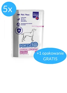 Karma Forza10 Hypoallergenic Actiwet ryba dla psa 5x100g + 100g GRATIS! (600g) : waga - 6 x 100g DOSTAWA 24h GRATIS od 99zł - Mokra karma dla psów - miniaturka - grafika 1