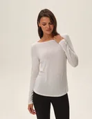 Koszulki i topy damskie - Koszulka Pf Jimena - kremowy XL - miniaturka - grafika 1