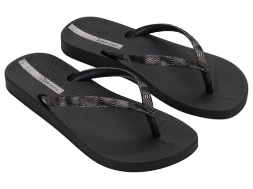 IPANEMA Mesh IX Fem, japonki damskie, ciemnoszare, 39 EU, Ciemnoszary, 39 EU
