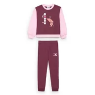 Bluzy dla dziewczynek - Zestaw dresowy dziewczęcy DIADORA JG.TRACKSUIT GLEE - miniaturka - grafika 1