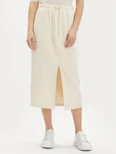 s.Oliver Spódnica midi 2142239 Beżowy Regular Fit - Spódnice - miniaturka - grafika 1