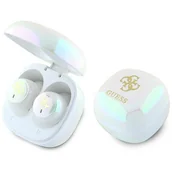 Słuchawki - GUESS GUTWSJ144ESH Wodoodporne Biały - miniaturka - grafika 1